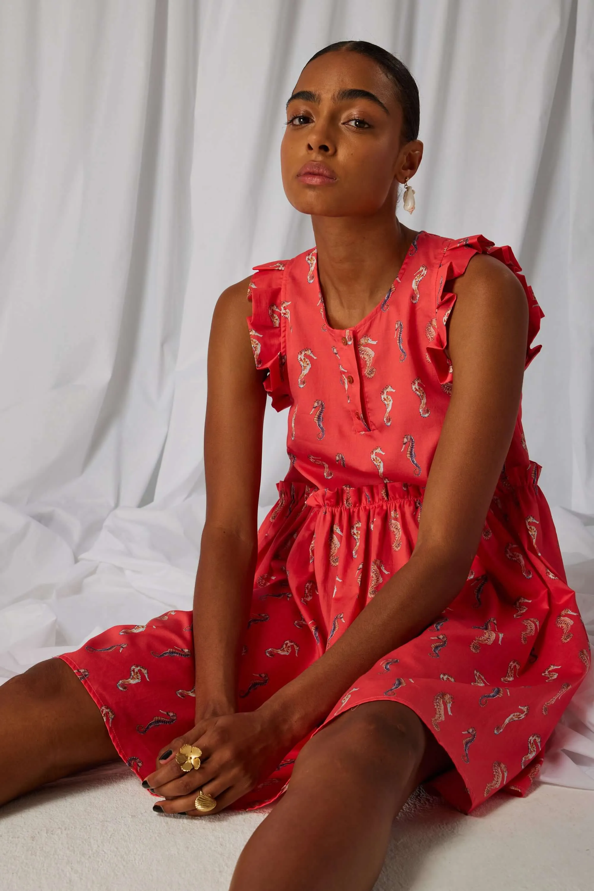 Robe Kaya en impression Gravure