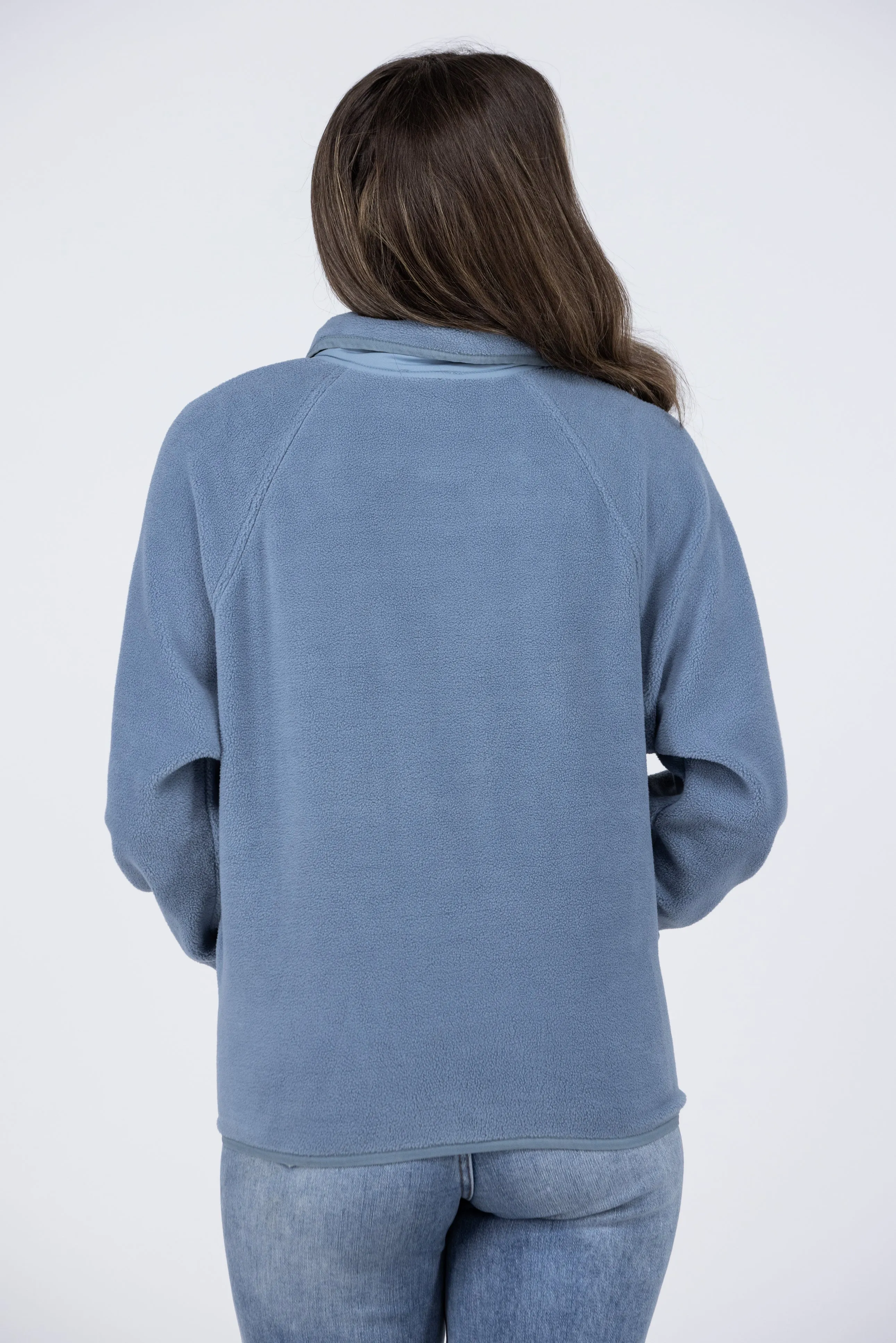 Veste en polaire classique à boutons pour femmes Keep It Cozy