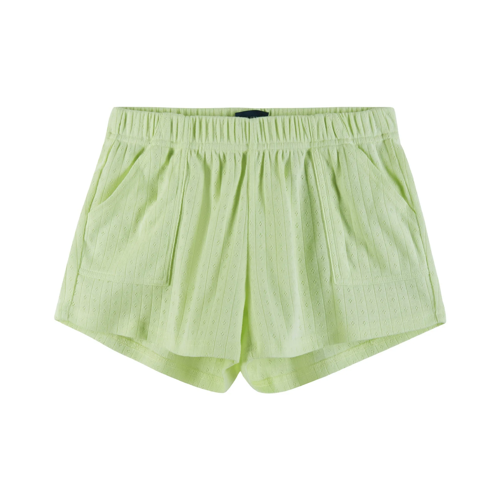 Ensemble T-shirt Pointelle et Short pour Filles Enfants (7-16 ans) | Vert Clair Babykids_Andy-Evan
