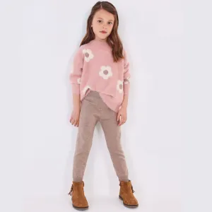 Ensemble Pantalon et Sweat à Tricoter pour Filles