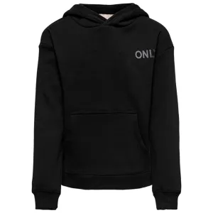 Kids ONLY Sweat à capuche noir avec petit logo Every Life - Enfants uniquement