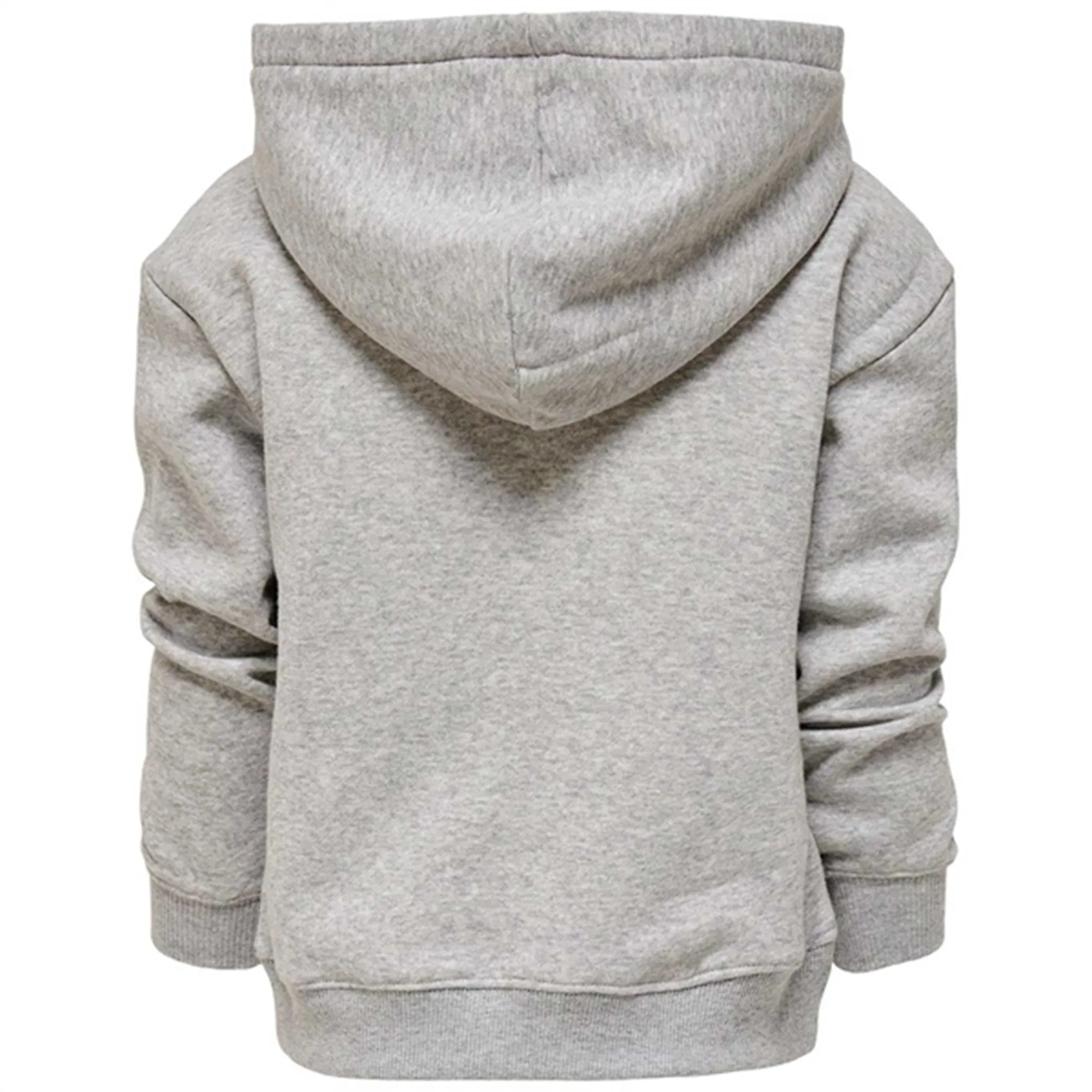 Kids ONLY Pull à capuche gris mélangé clair petit logo Every Life