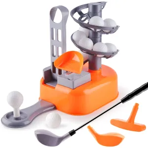 Ensemble de Jouets de Golf pour Enfants, Jouets de Sport Intérieur et Extérieur