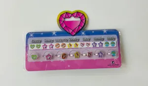 Ensemble de Boucles d'Oreilles Licorne pour Enfants - Semaine