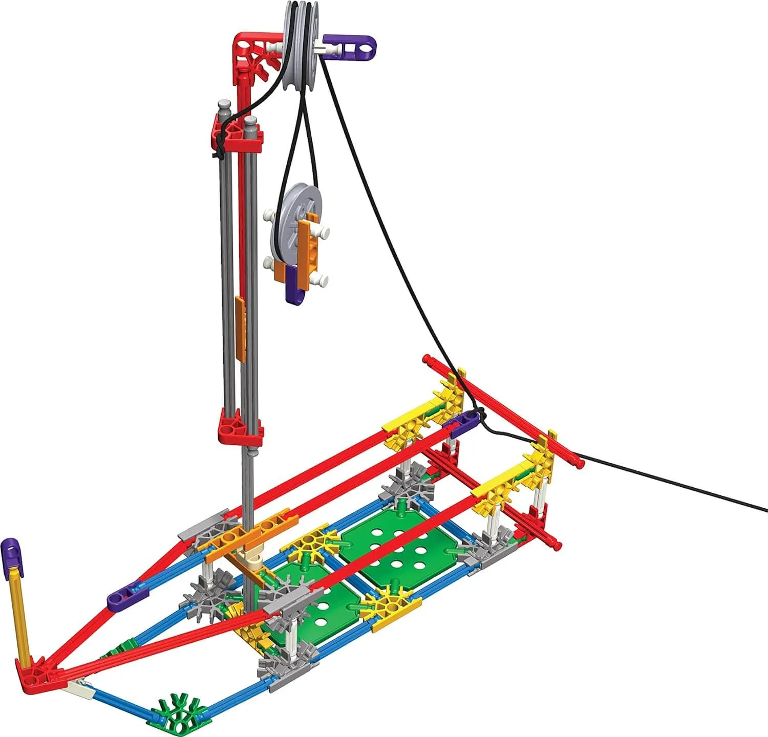 K'NEX Introduction aux Machines Simples - Leviers et Poulies 78610