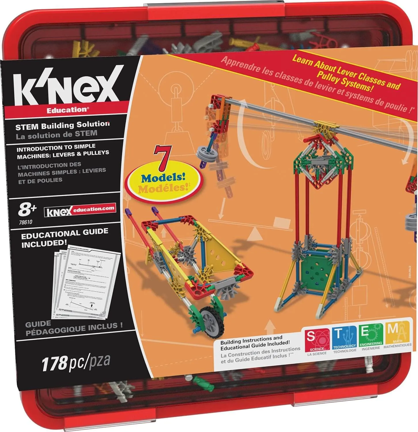 K'NEX Introduction aux Machines Simples - Leviers et Poulies 78610