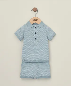 Ensemble Polo et Short en Tricot