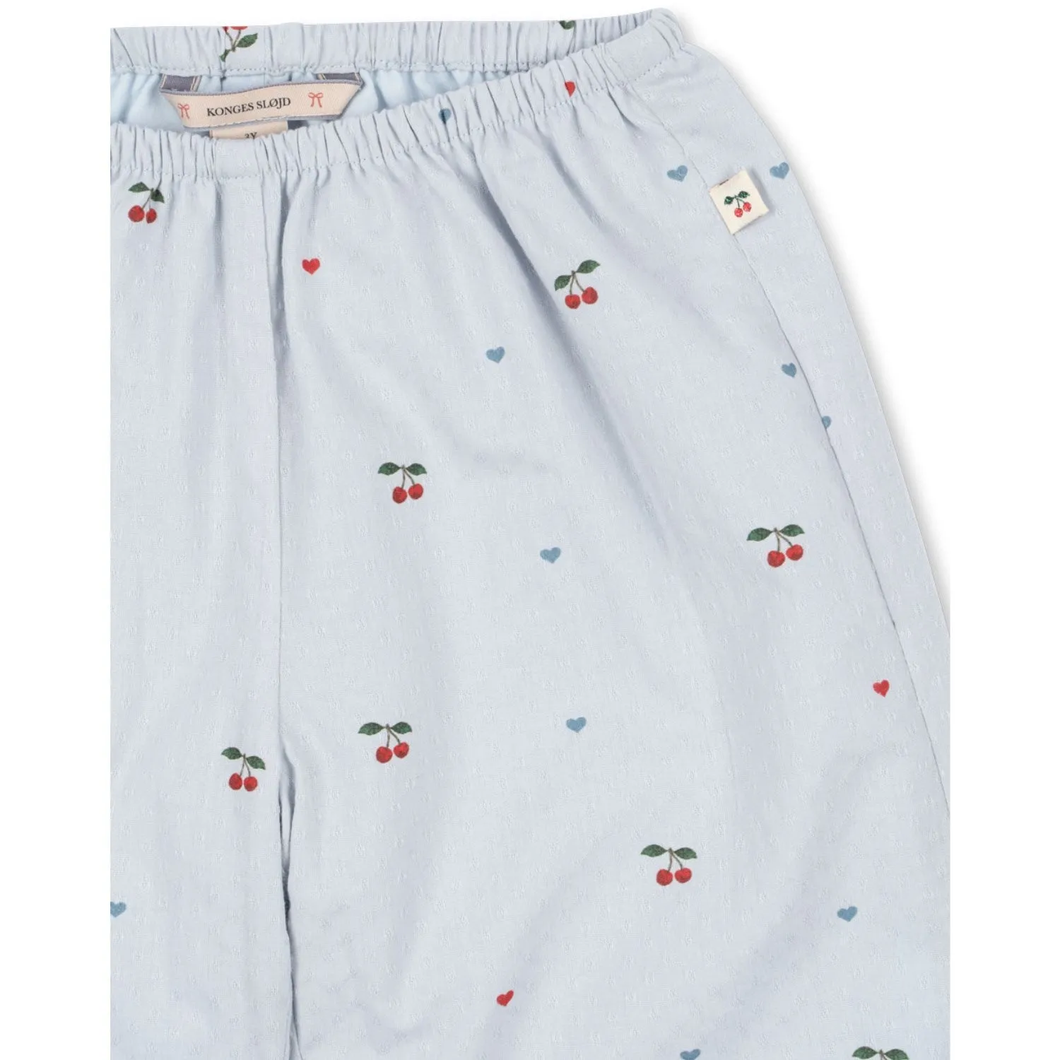 Konges Sløjd Cerise Bleu Cœur Evia Pantalon Gots Konges Sloejd
