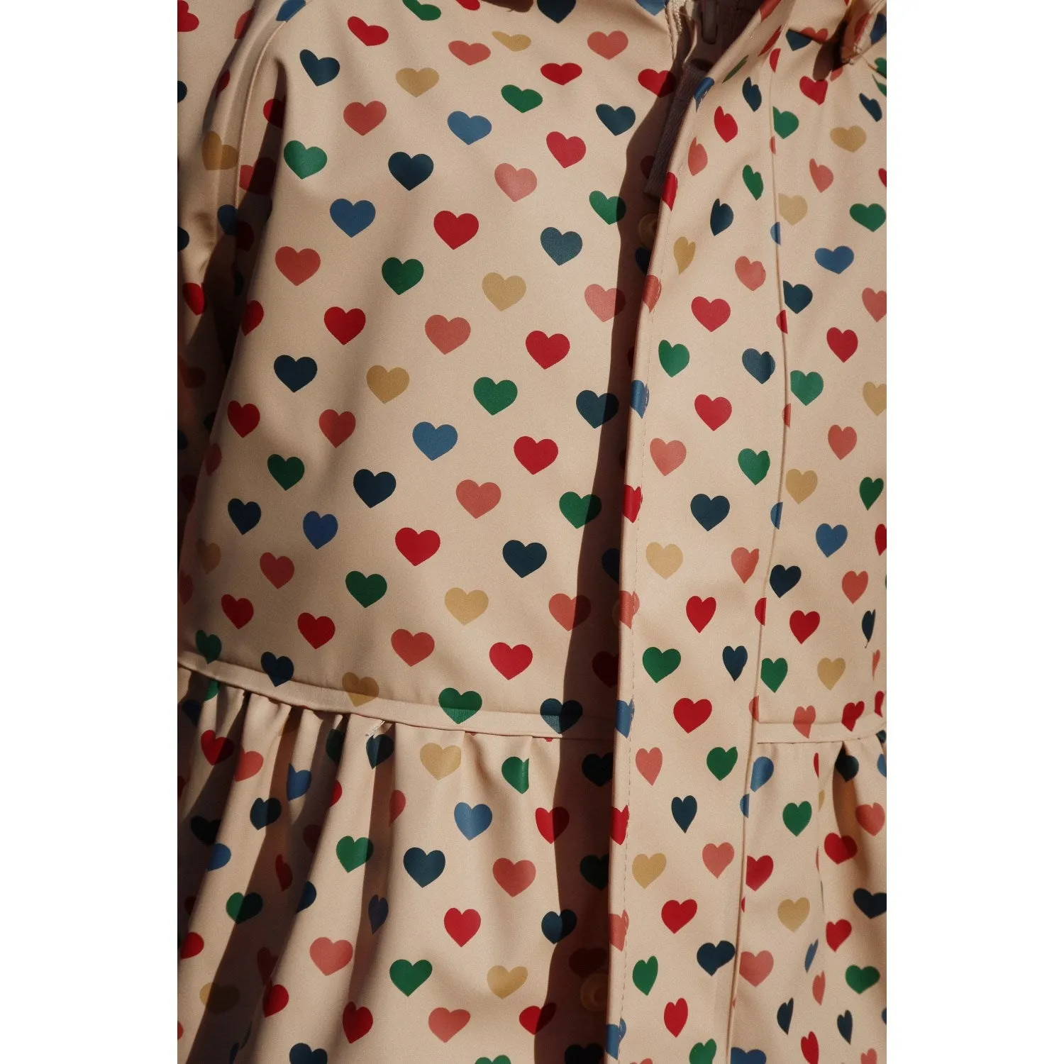 Konges Sløjd Coeur Coloré Frappé Pluie Palmier Ensemble Fille Konges Sloejd