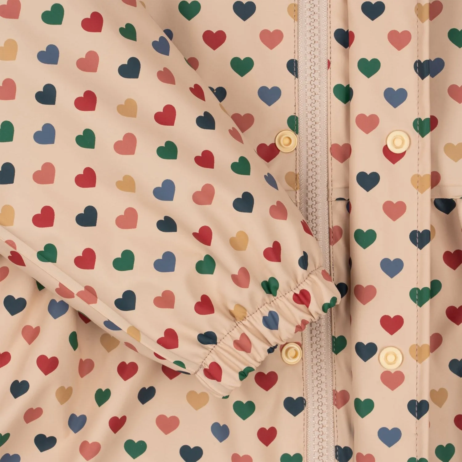 Konges Sløjd Coeur Coloré Frappé Pluie Palmier Ensemble Fille Konges Sloejd