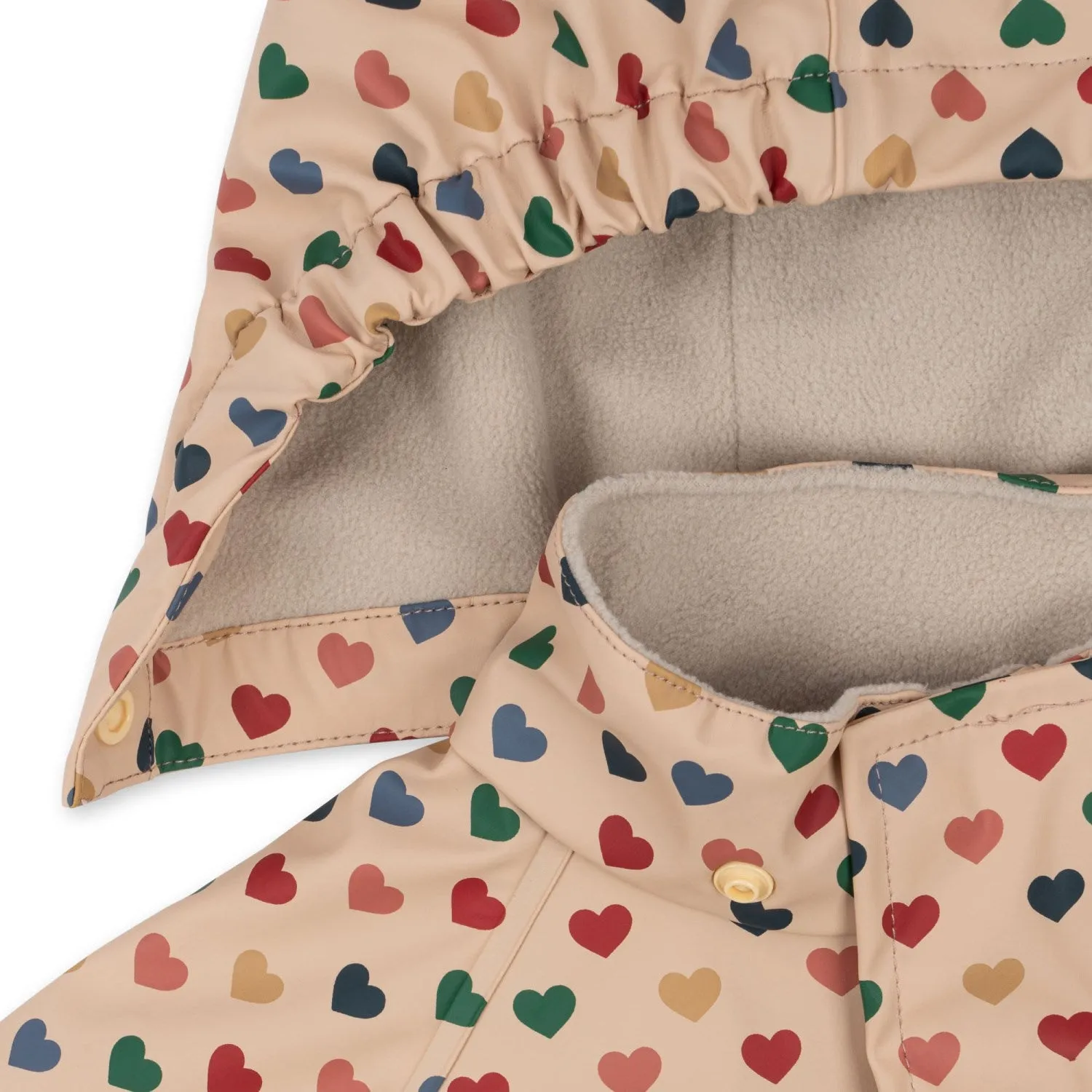 Konges Sløjd Coeur Coloré Frappé Pluie Palmier Ensemble Fille Konges Sloejd