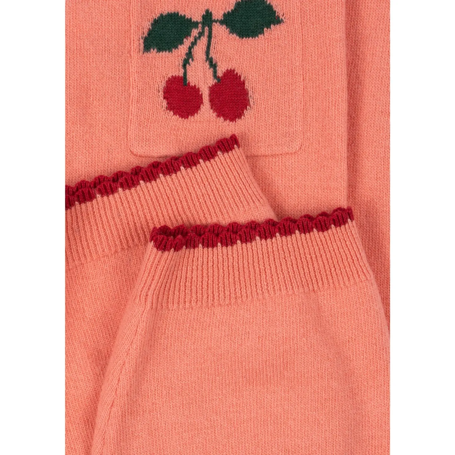 Konges Sløjd Pantalon en maille Alexa rose poudré Konges Sloejd