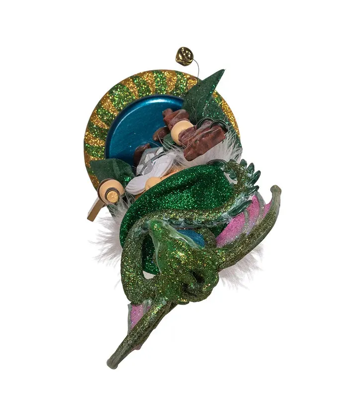 Kurt Adler Casse-noisette Magicien et Dragon