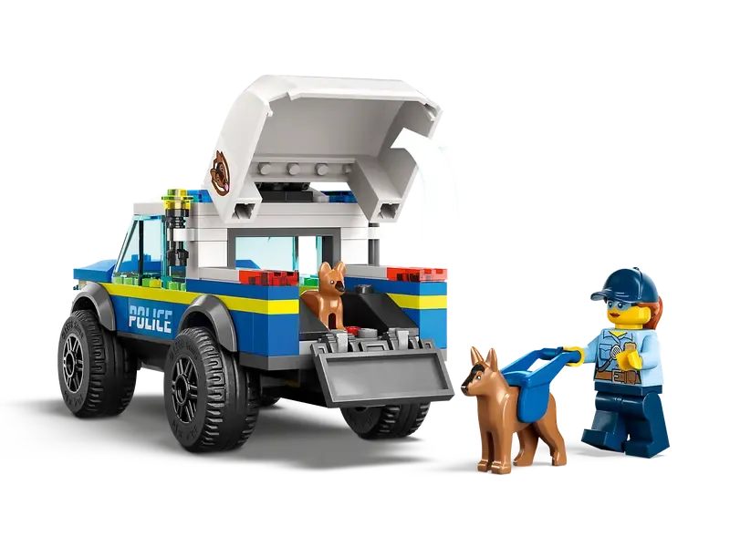 LEGO CITY Entraînement Mobile pour Chien Policier 60369