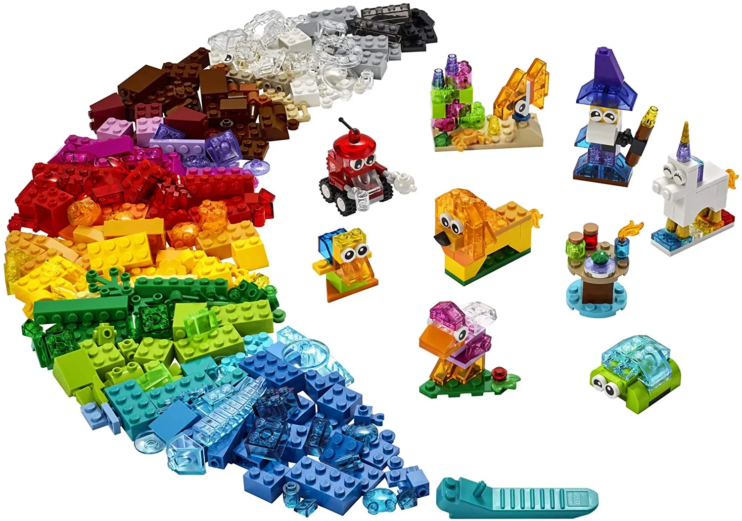 LEGO - Briques Créatives Transparentes Classiques (11013)