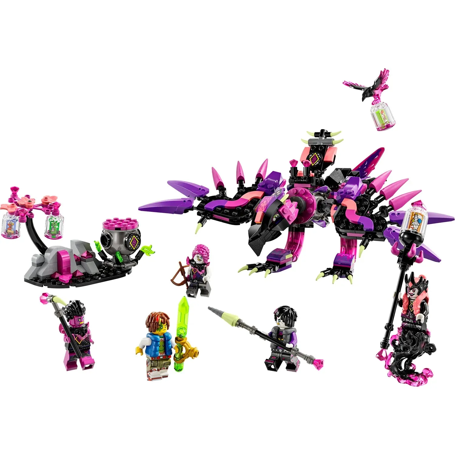 LEGO® DREAMZzz™ Les Créatures Cauchemardesques de la Sorcière Éternelle #71483