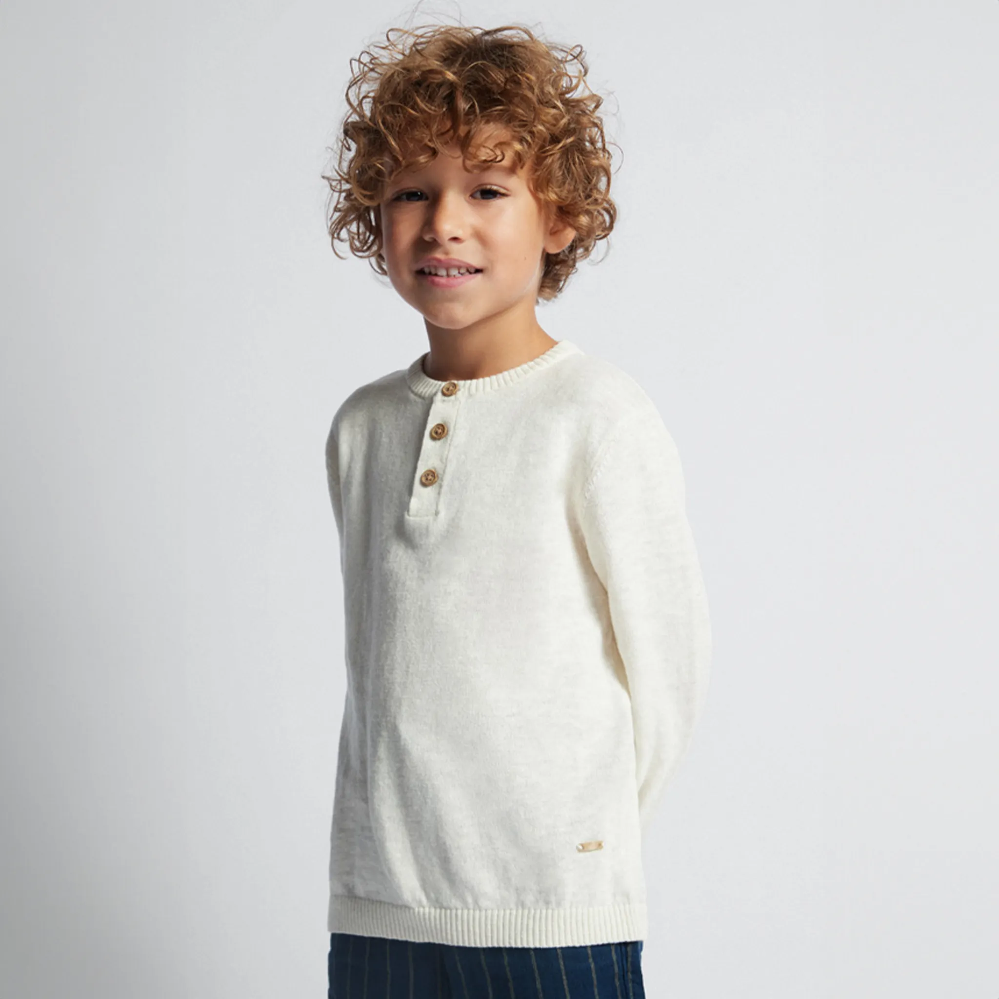 Pull en Lin et Coton