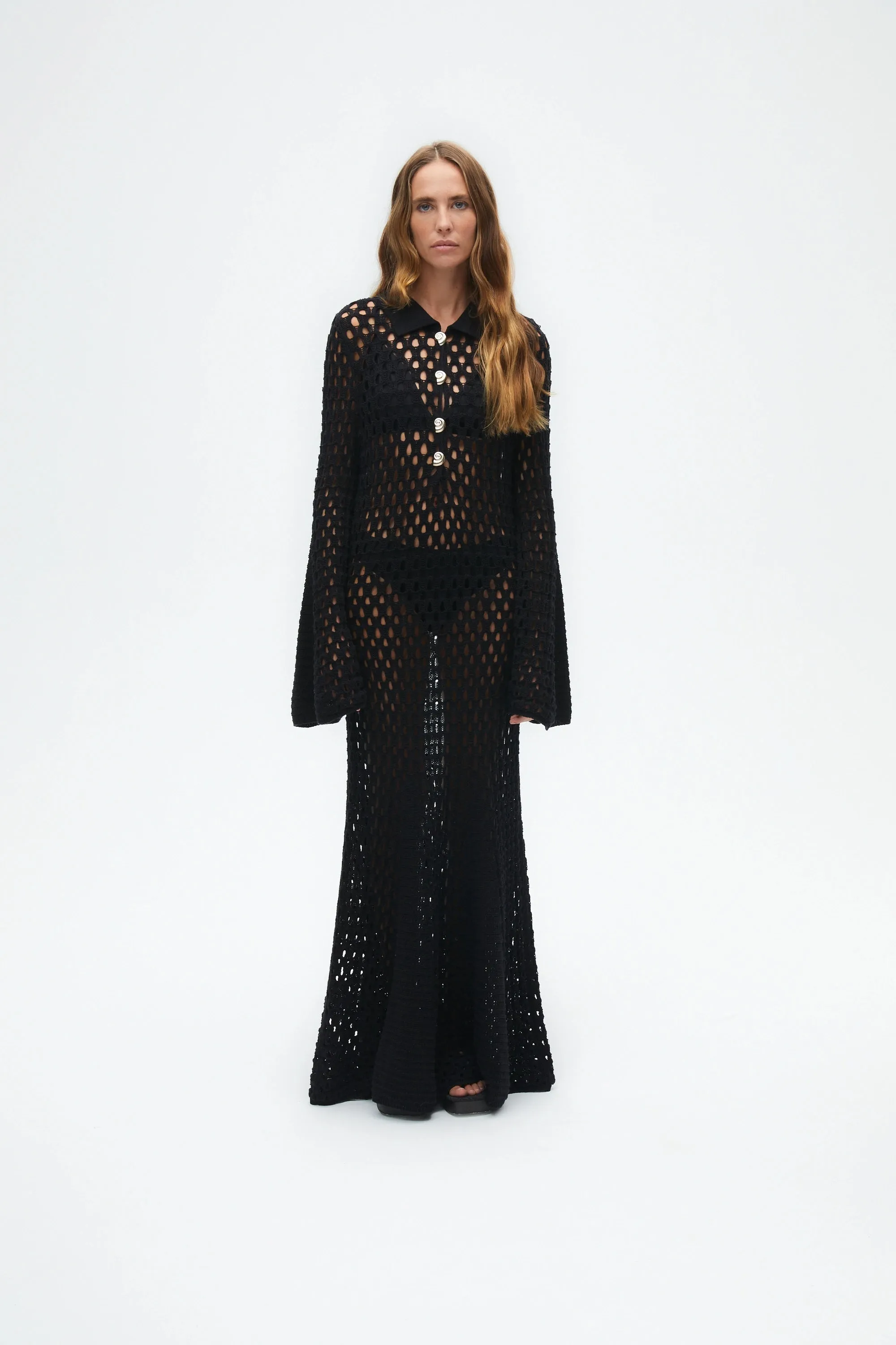 Robe Longue en Maille