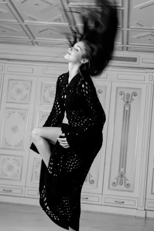 Robe Longue en Maille