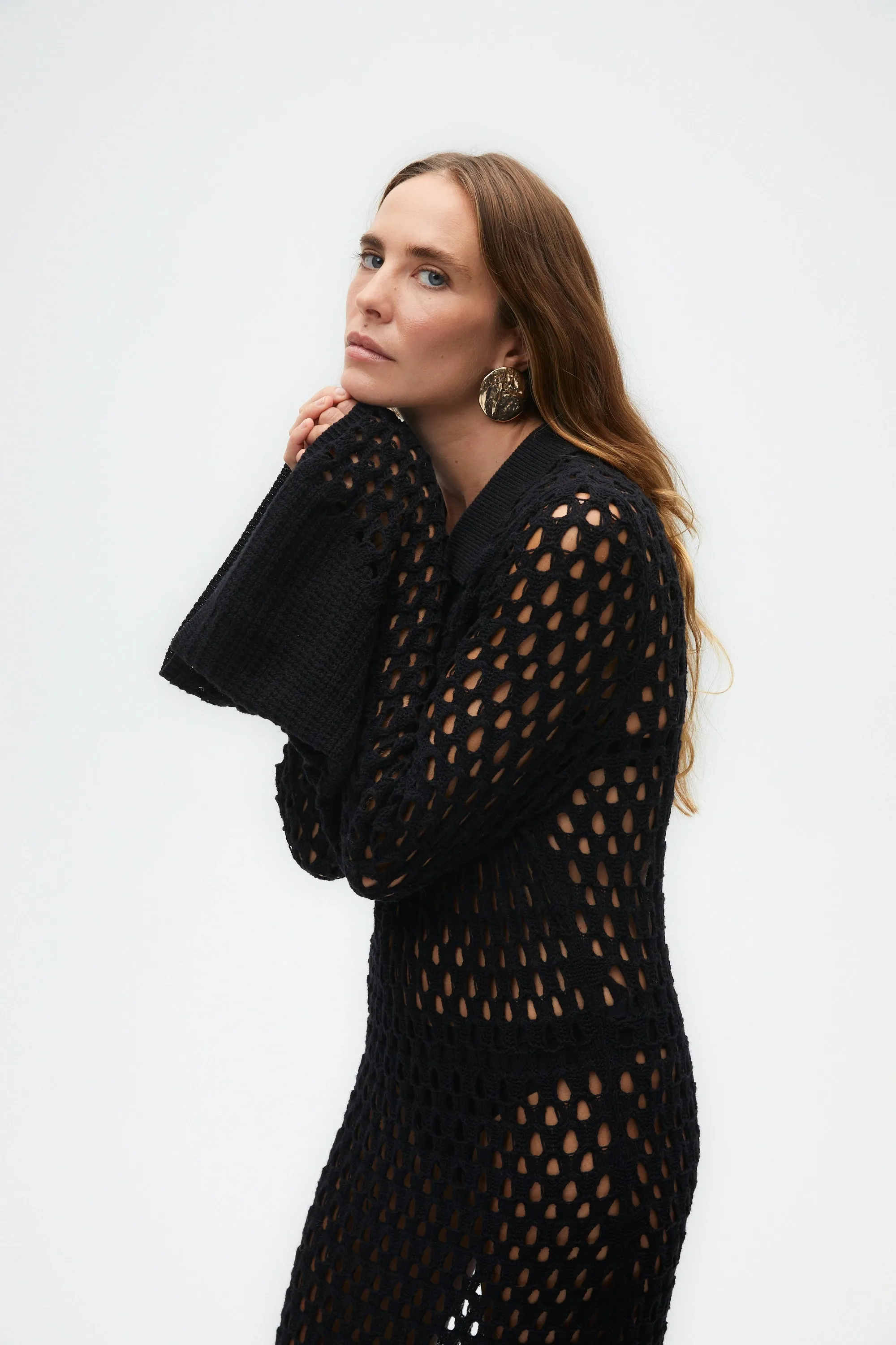 Robe Longue en Maille