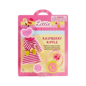 Tenue Framboise Éclaboussée de la Poupée Lottie