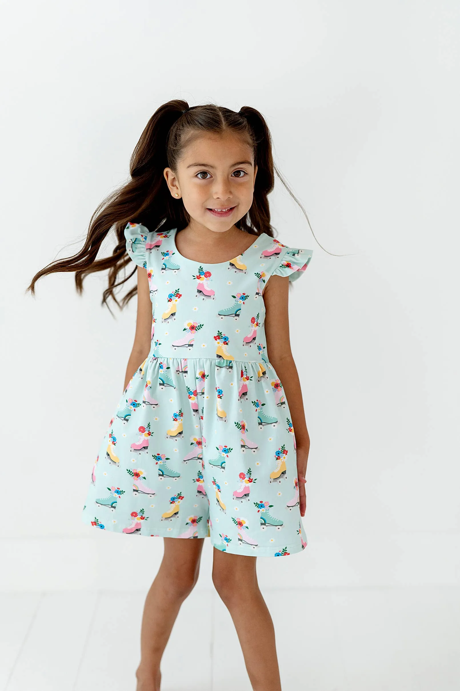 Macie Romper en Roller Girl| Combinaison