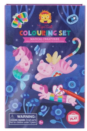 Ensemble de Coloriage de Créatures Magiques