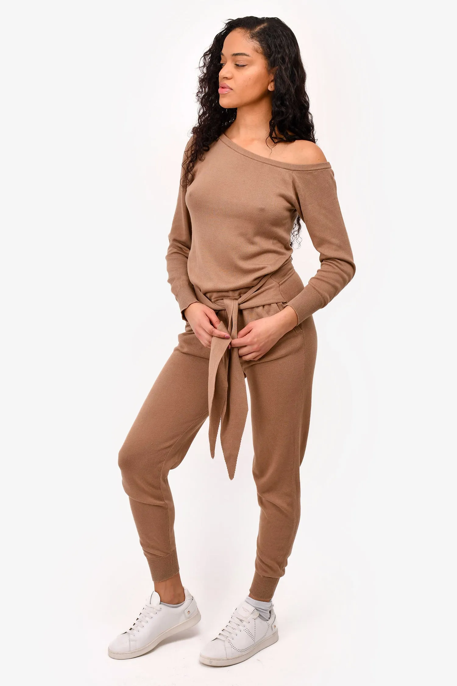 Combinaison ceinturée camel Majorelle Taille S