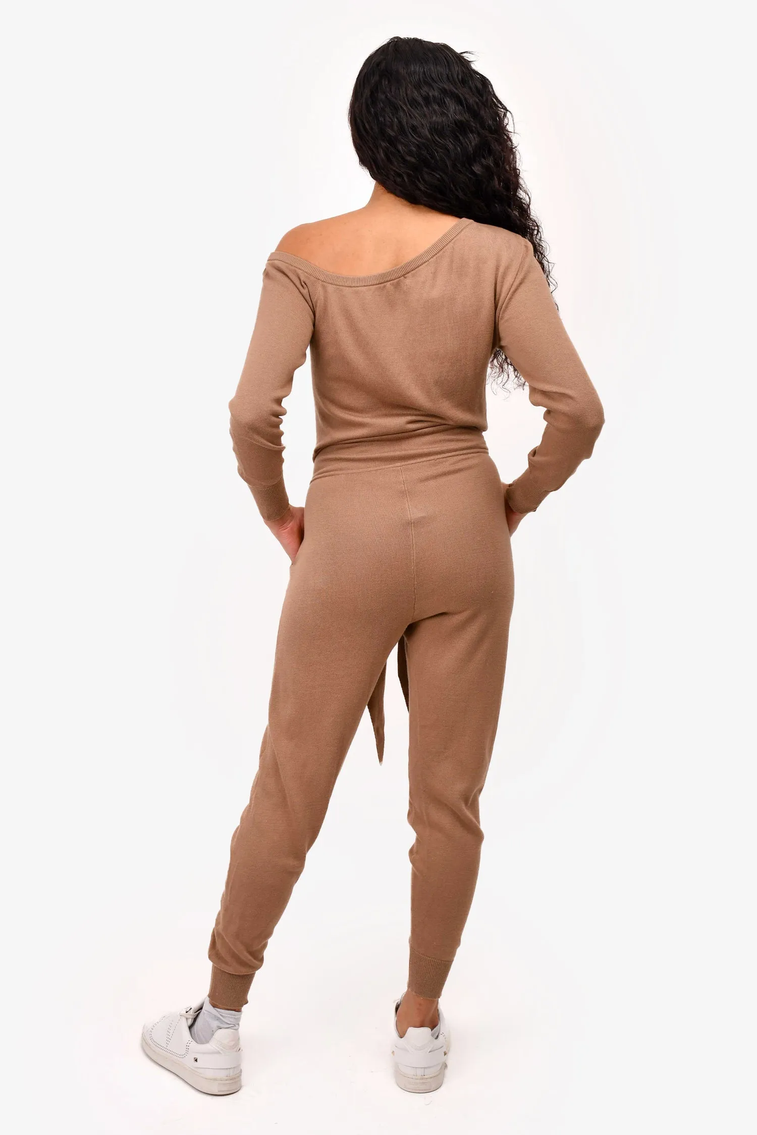 Combinaison ceinturée camel Majorelle Taille S