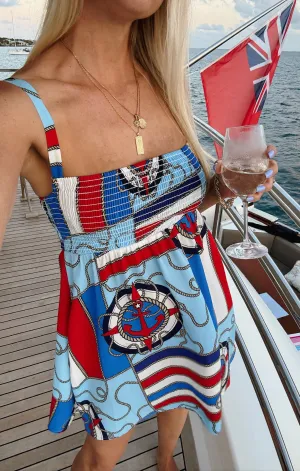 Robe courte Mallory ~ Cap sur l'ancre