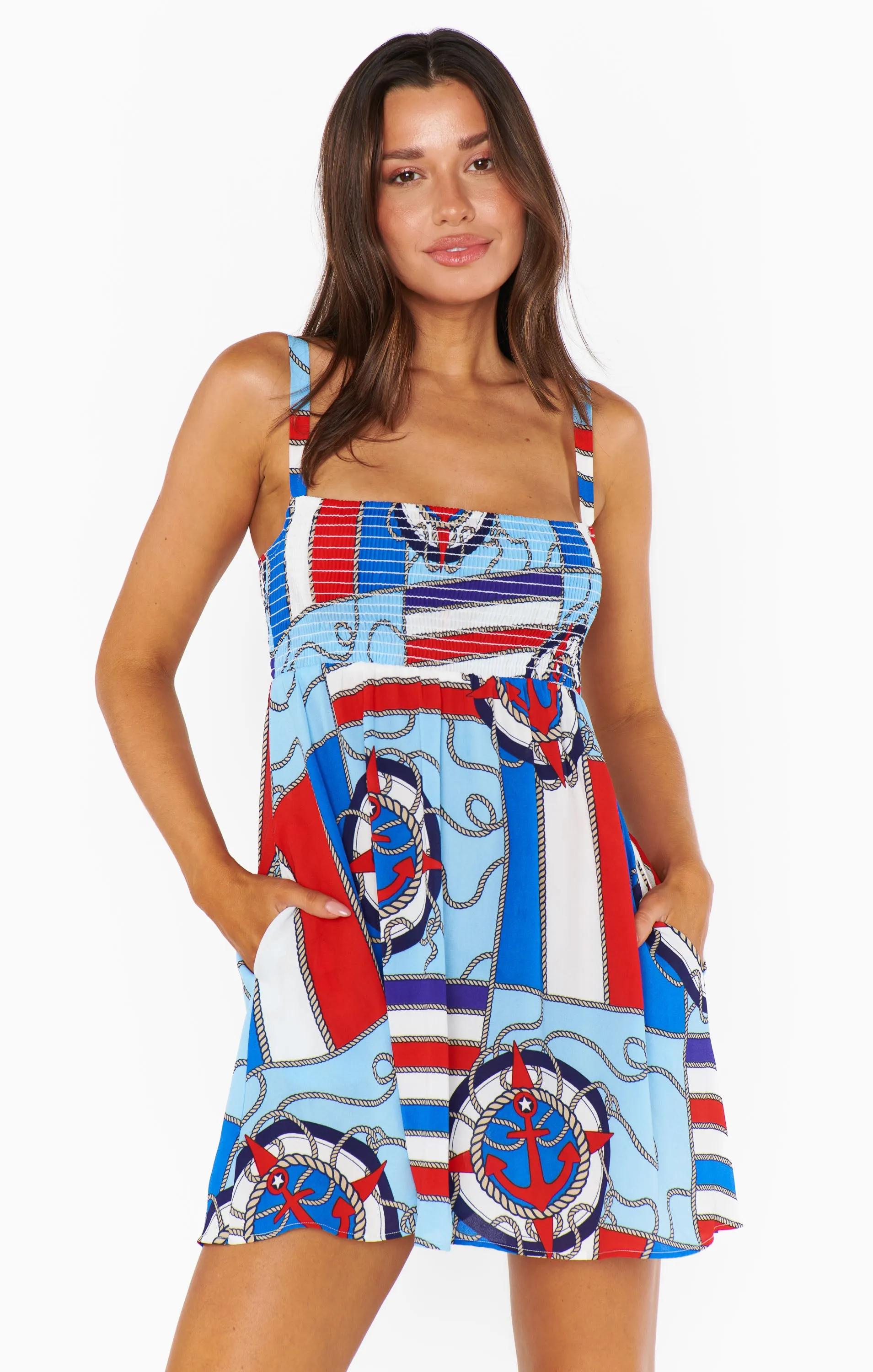 Robe courte Mallory ~ Cap sur l'ancre