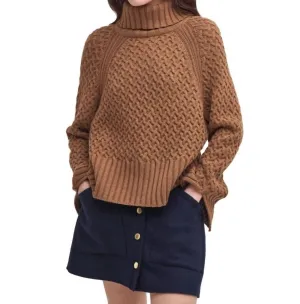 Pull en maille Malton en vieil or