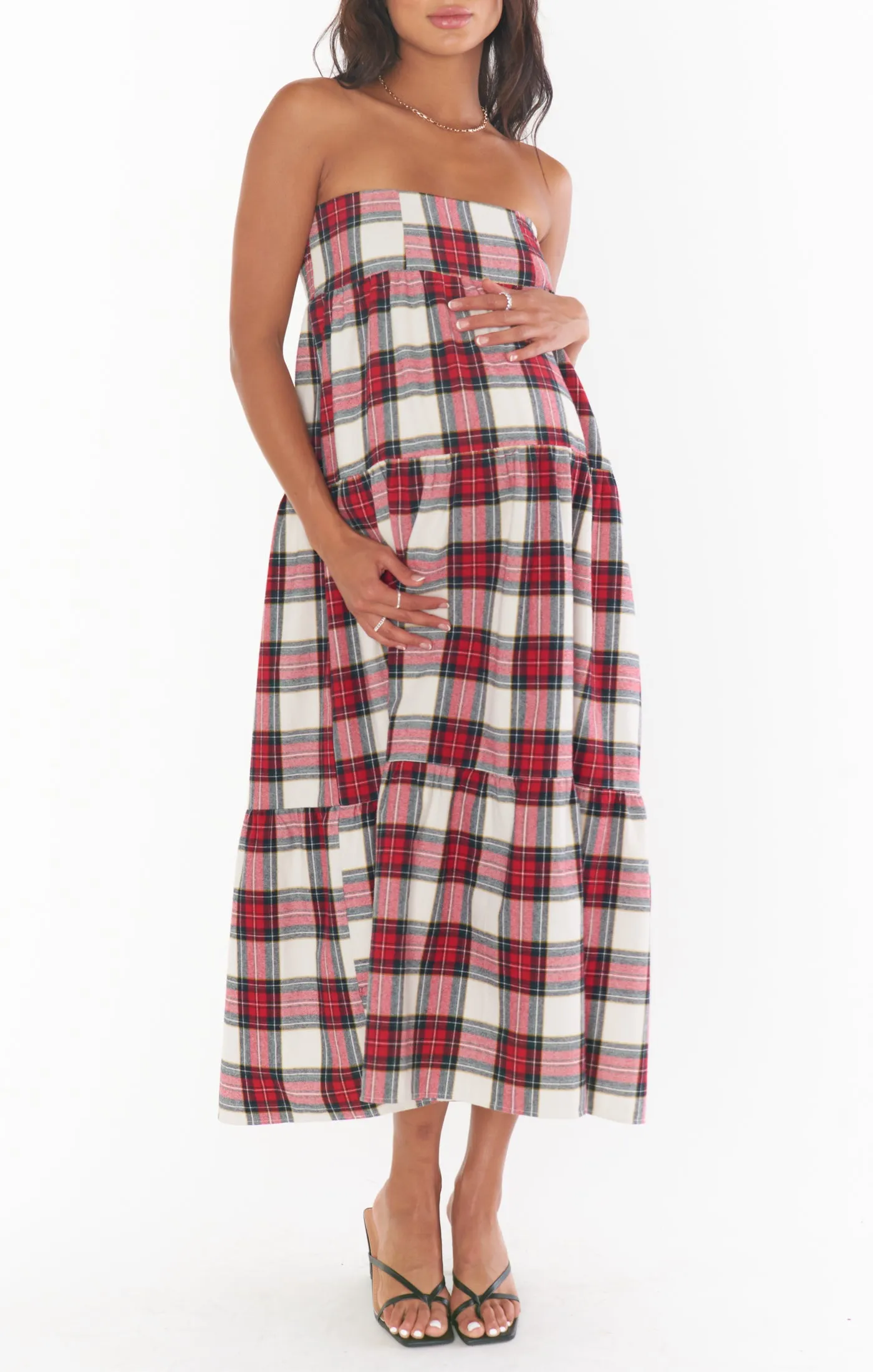Jupe Longue Melody ~ Plaid d'Hiver