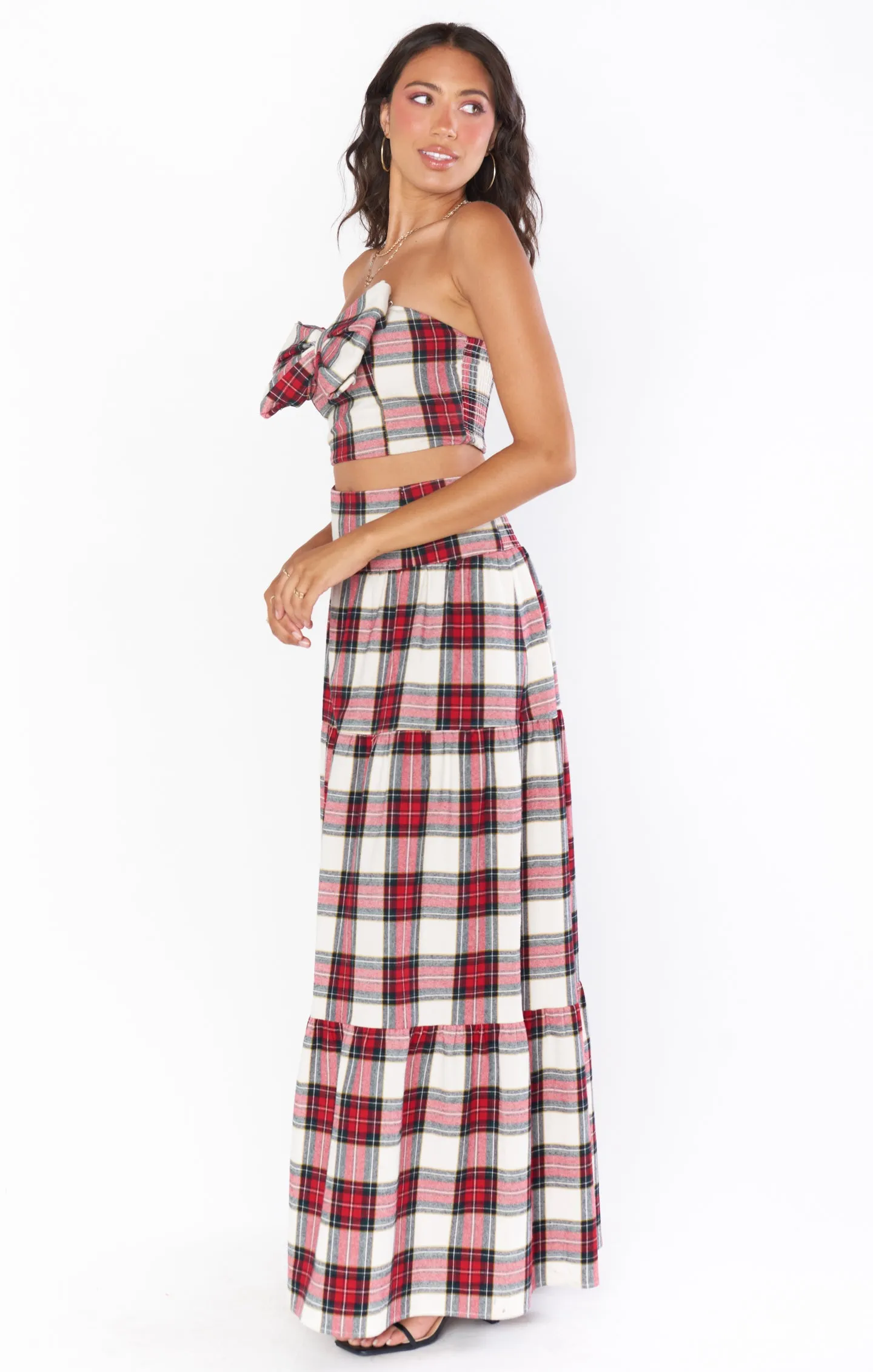 Jupe Longue Melody ~ Plaid d'Hiver