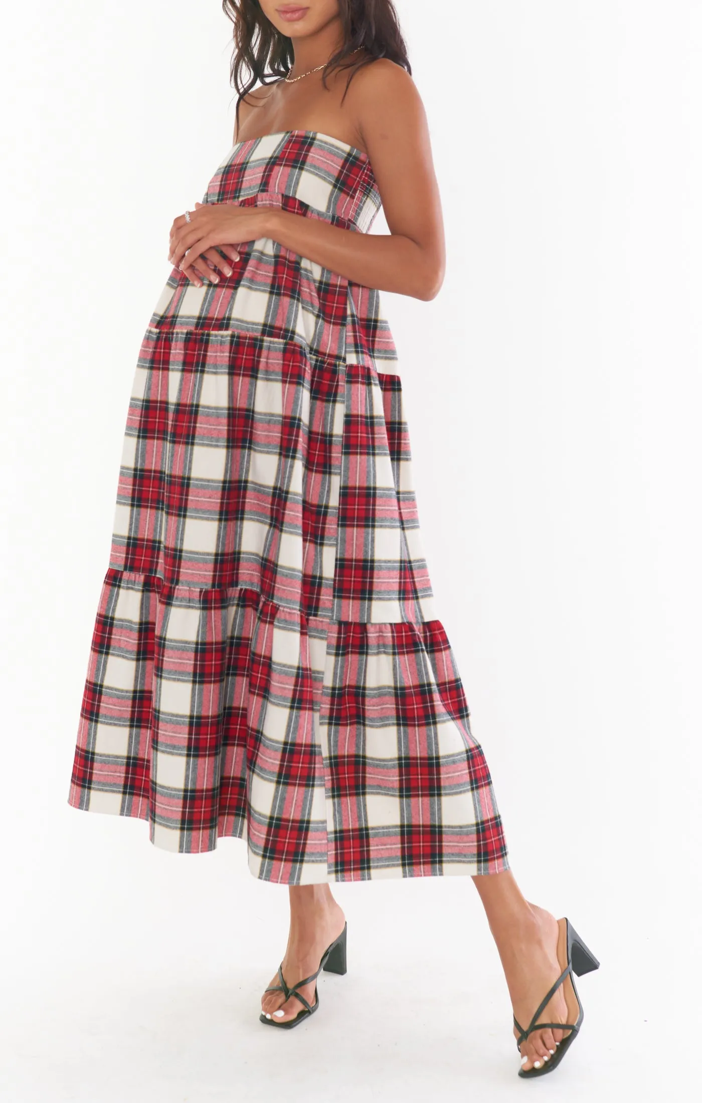 Jupe Longue Melody ~ Plaid d'Hiver