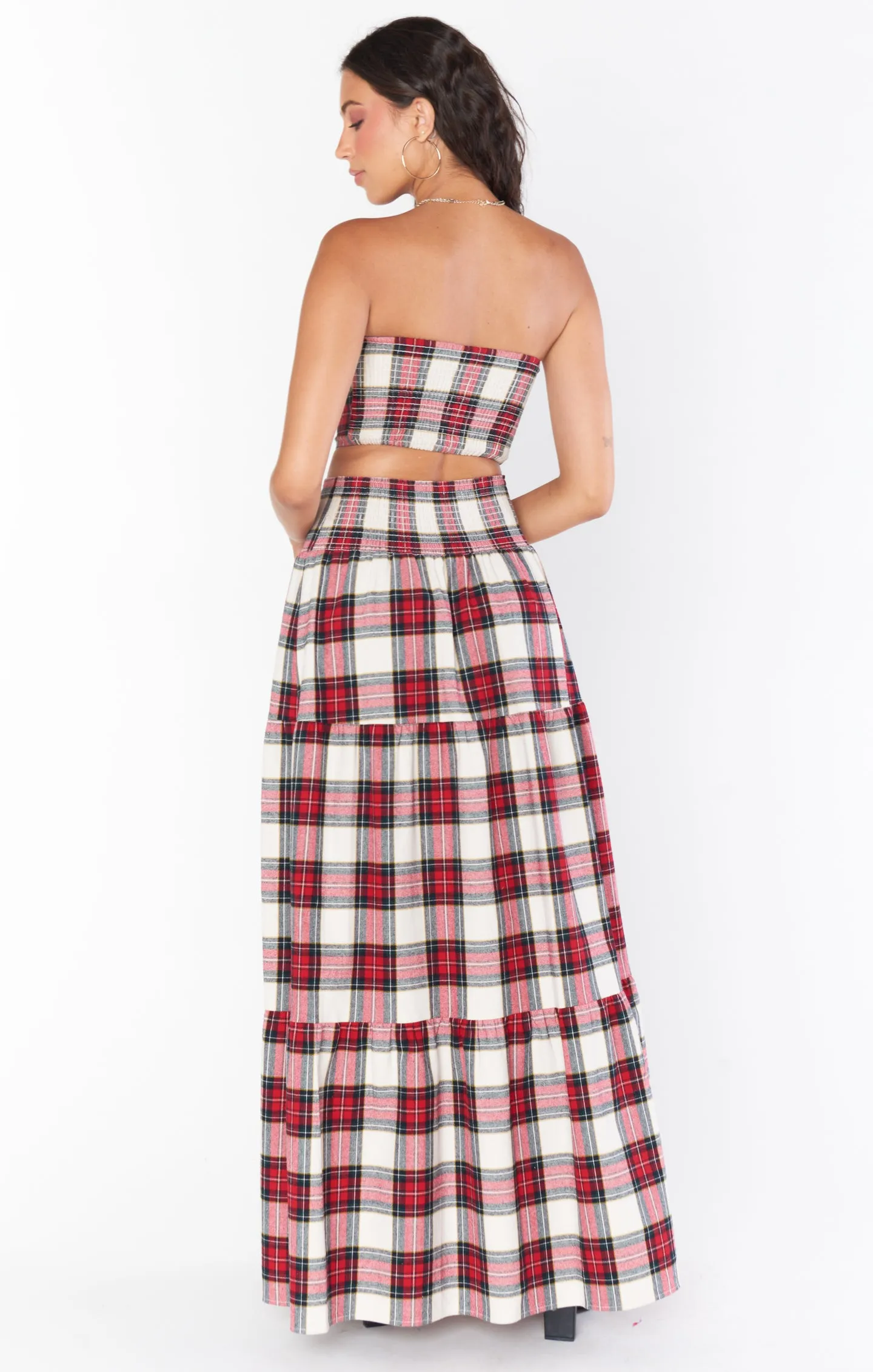 Jupe Longue Melody ~ Plaid d'Hiver