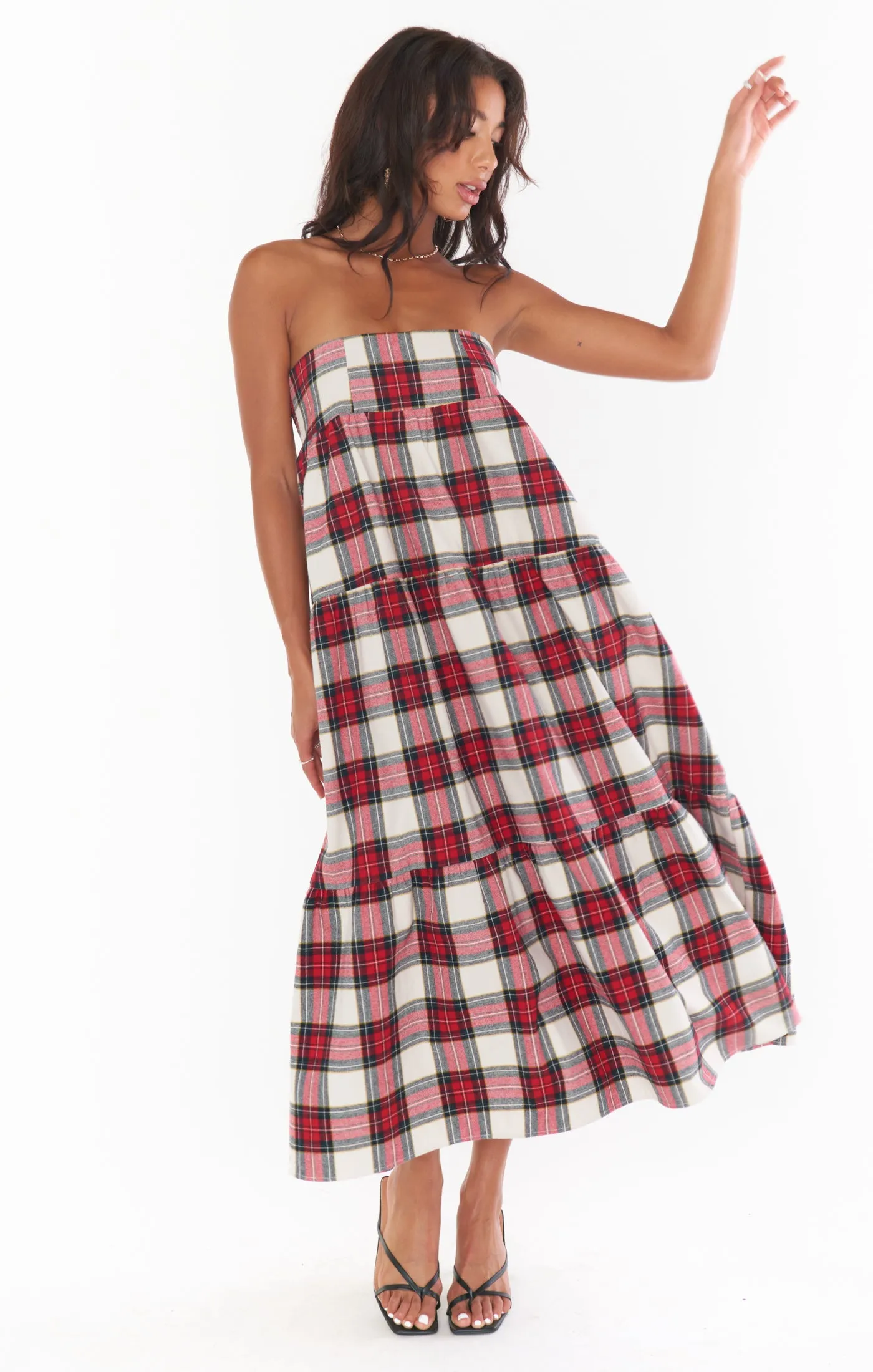 Jupe Longue Melody ~ Plaid d'Hiver