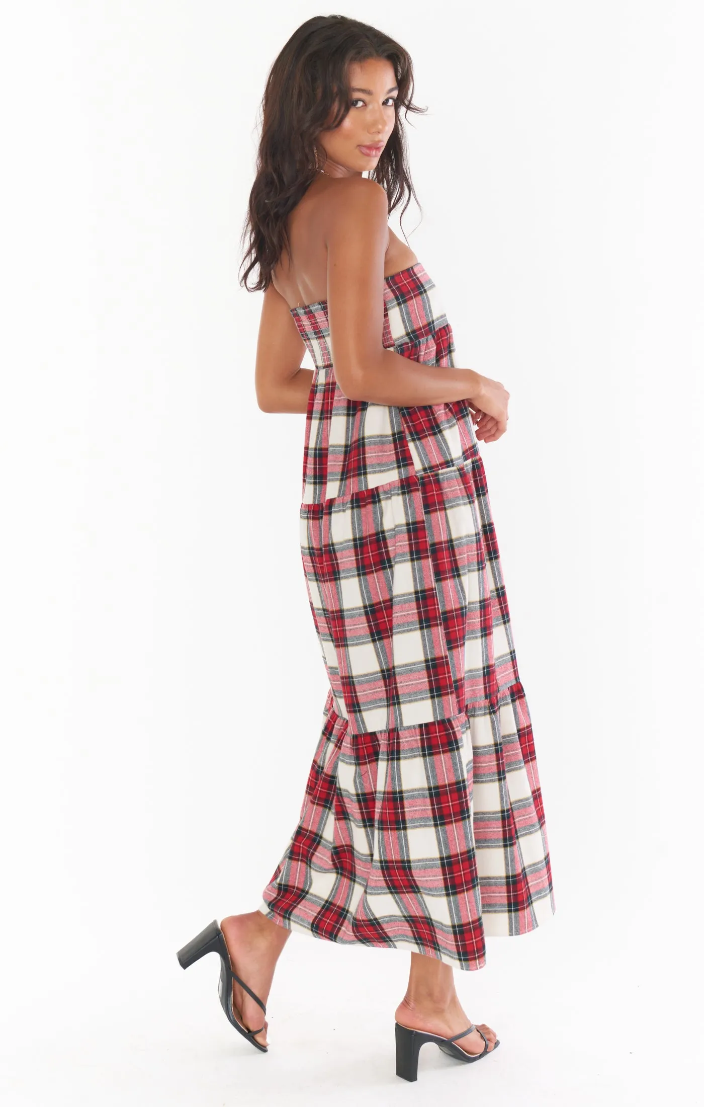 Jupe Longue Melody ~ Plaid d'Hiver