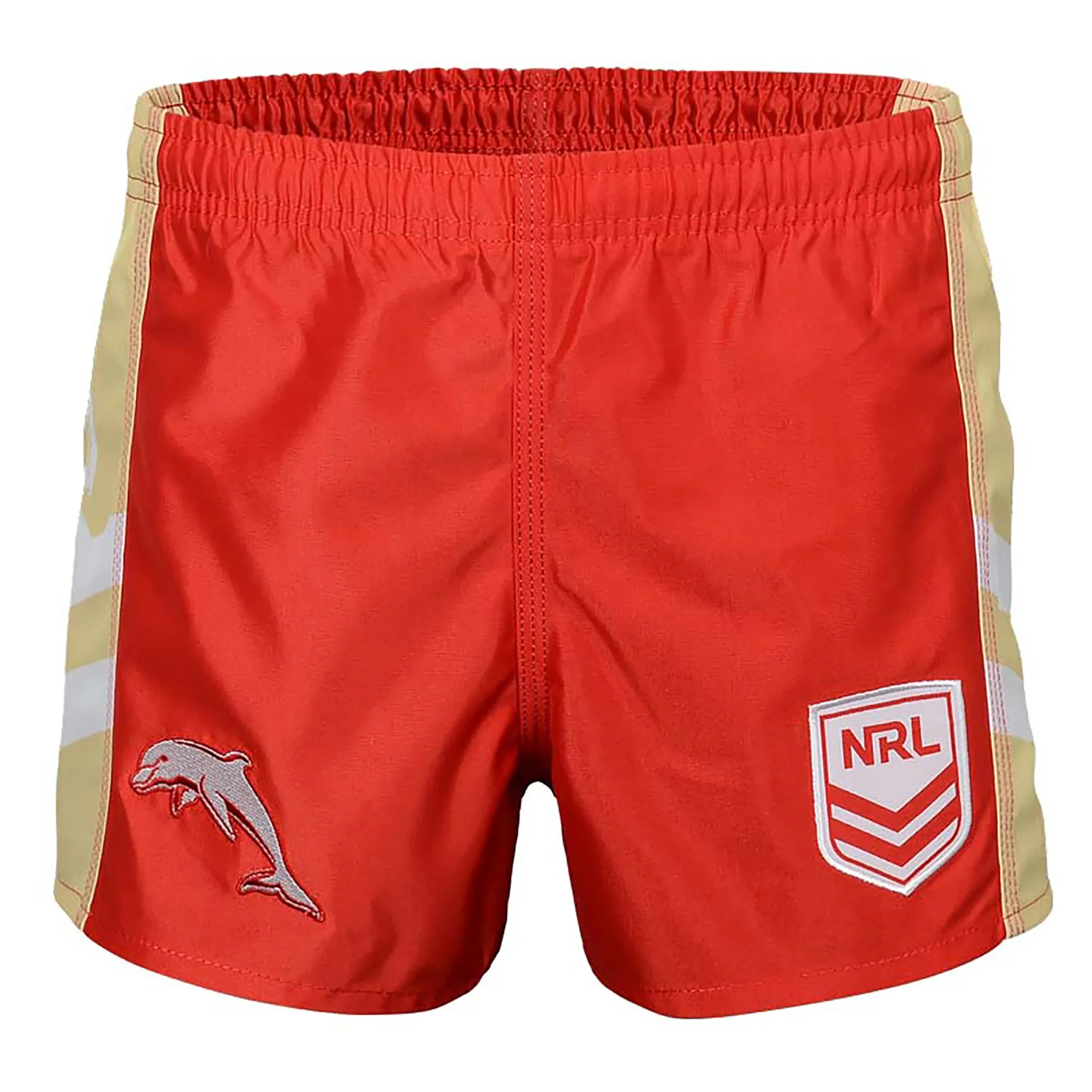 Short de supporteur des Redcliffe Dolphins NRL pour hommes