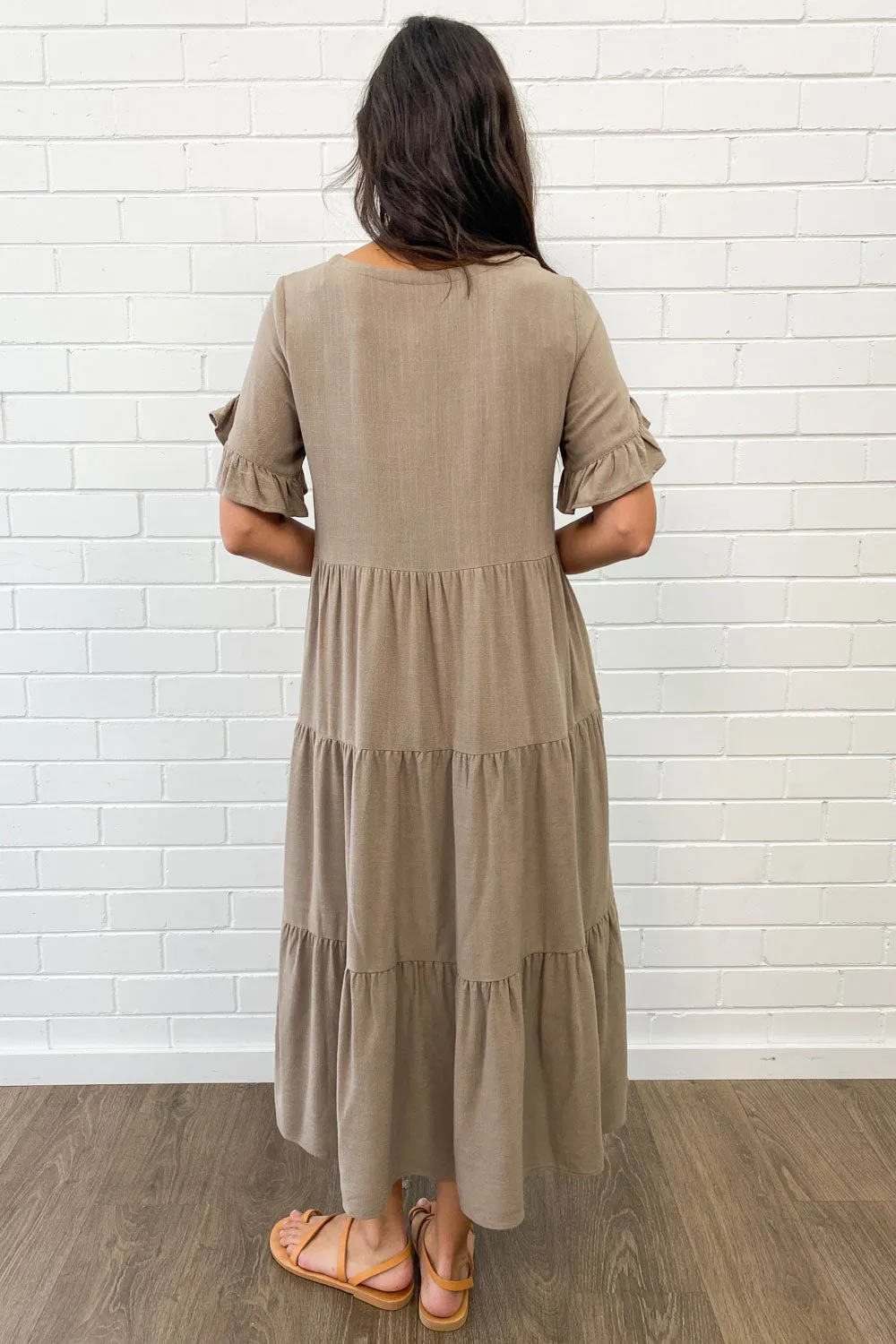 Robe Michelle Midi - Couleurs Vives d'Été