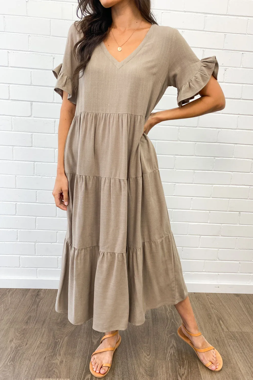 Robe Michelle Midi - Couleurs Vives d'Été