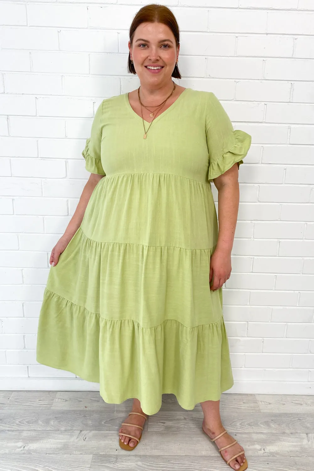 Robe Michelle Midi - Couleurs Vives d'Été