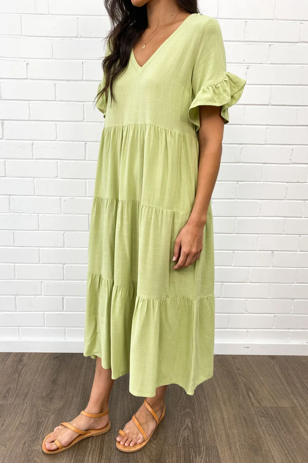 Robe Michelle Midi - Couleurs Vives d'Été