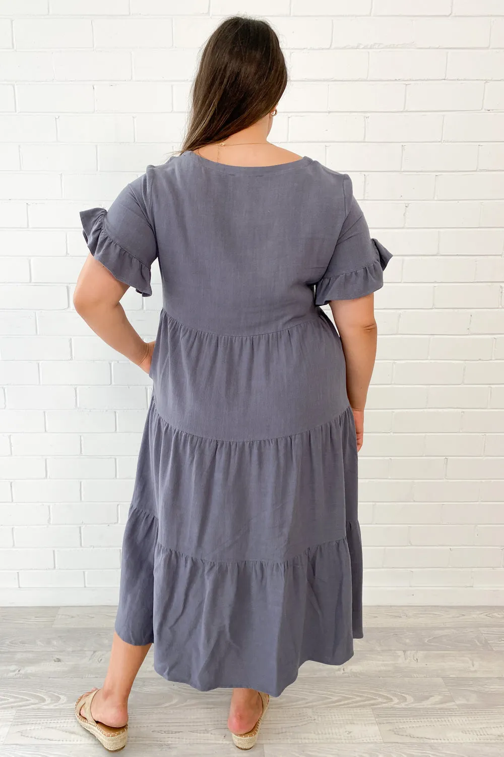 Robe Michelle Midi - Couleurs Vives d'Été