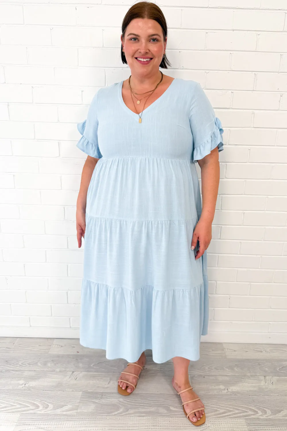Robe Michelle Midi - Couleurs Vives d'Été