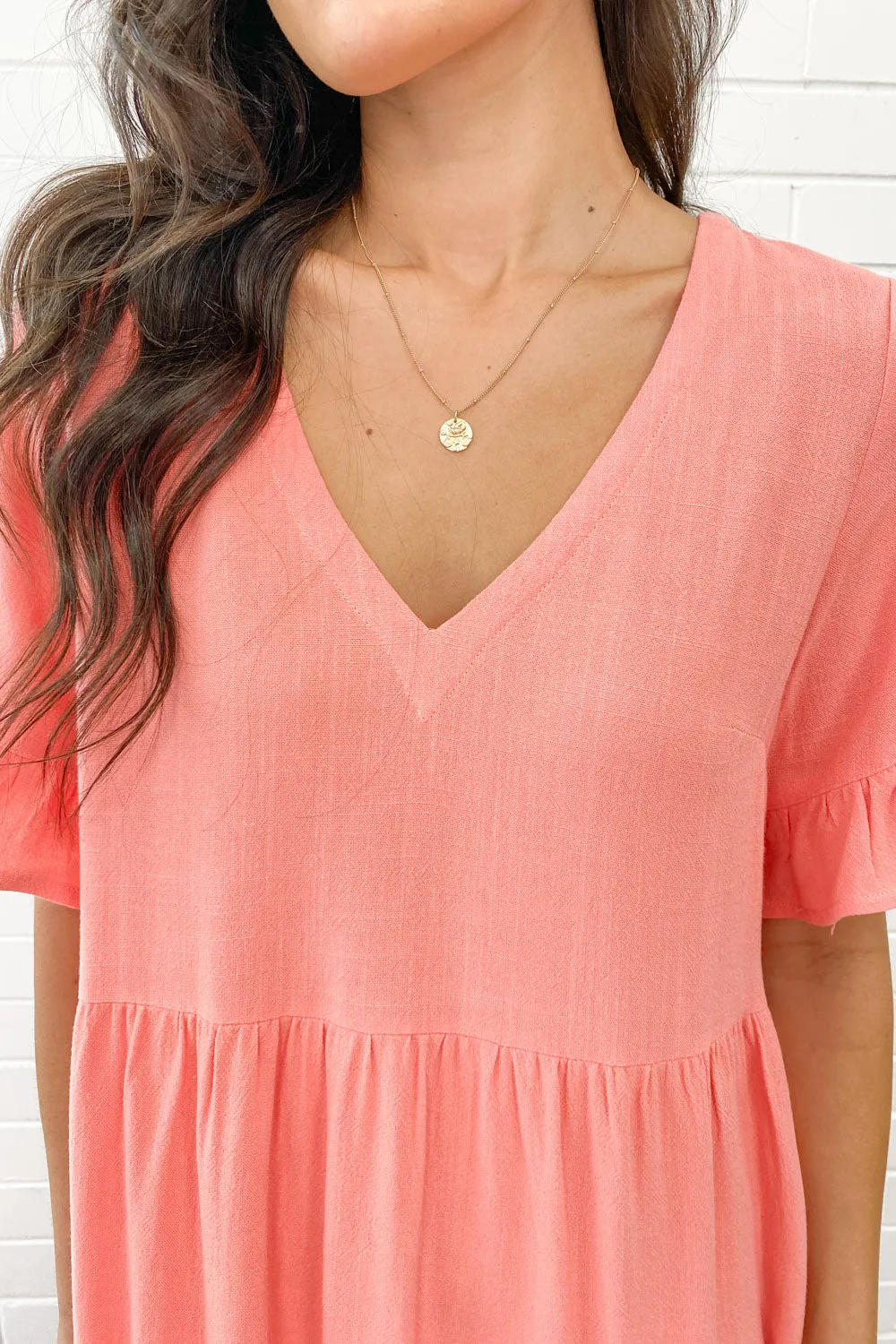 Robe Michelle Midi - Couleurs Vives d'Été