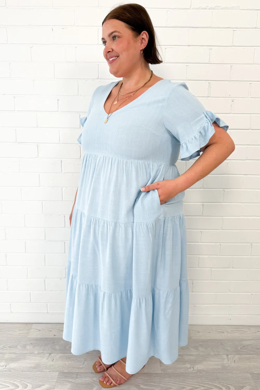 Robe Michelle Midi - Couleurs Vives d'Été