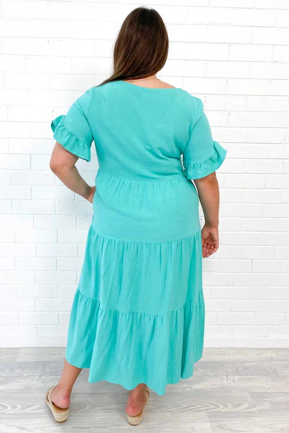 Robe Michelle Midi - Couleurs Vives d'Été