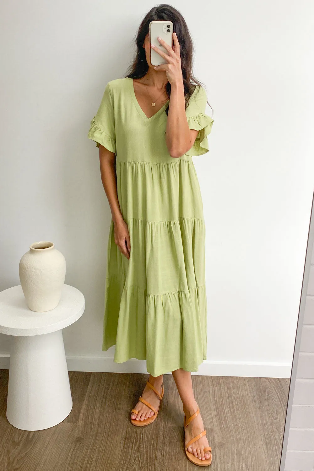 Robe Michelle Midi - Couleurs Vives d'Été