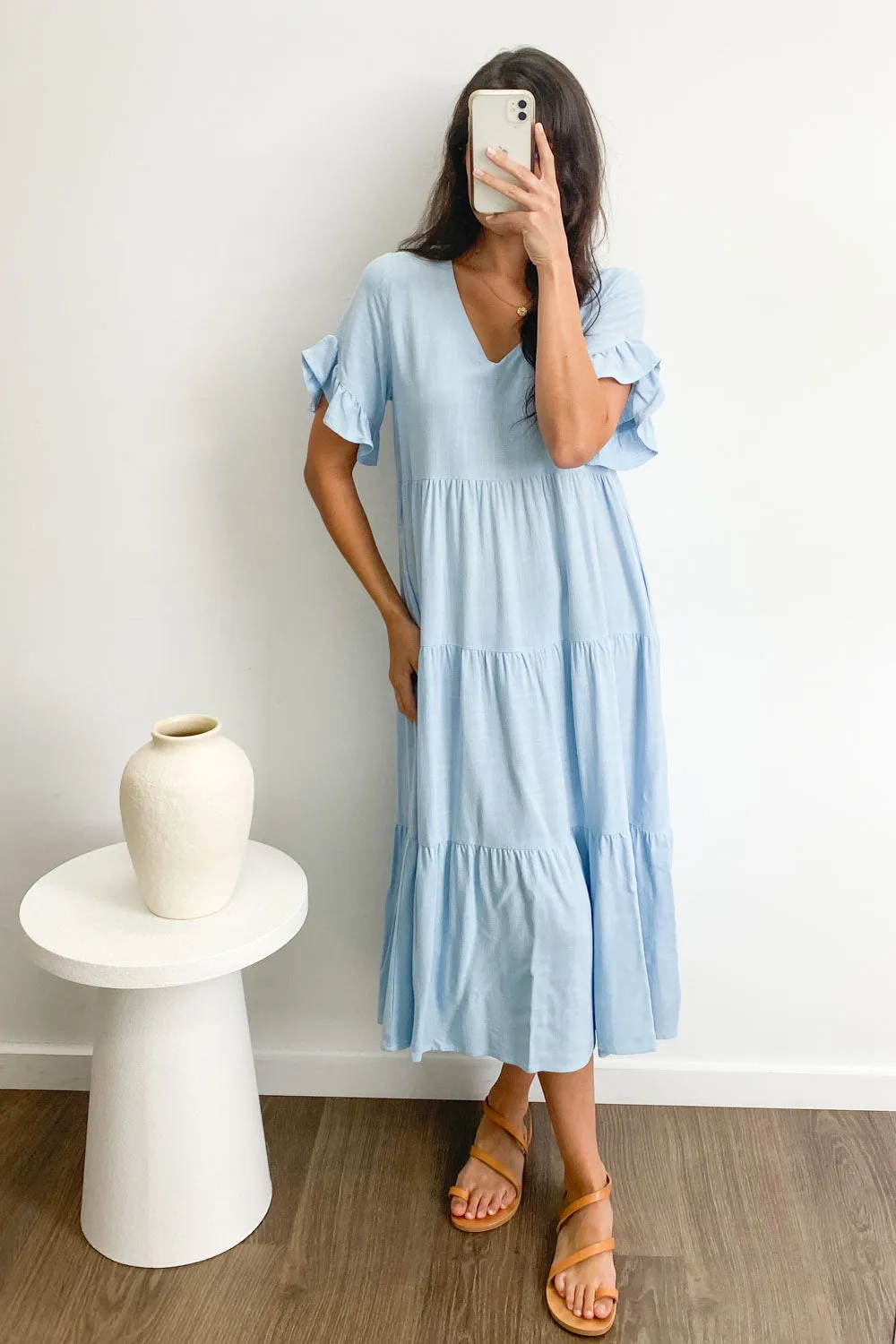 Robe Michelle Midi - Couleurs Vives d'Été